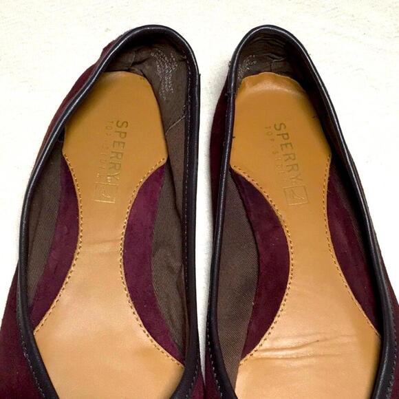 🍁Sperry Top-Sider “MAYA” burgundy ballet flats size 6.5 shoes - Picture 8 of 8